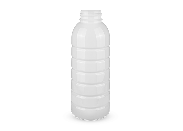 Frasco 1000ml em PET, boca 42mm na cor Branco